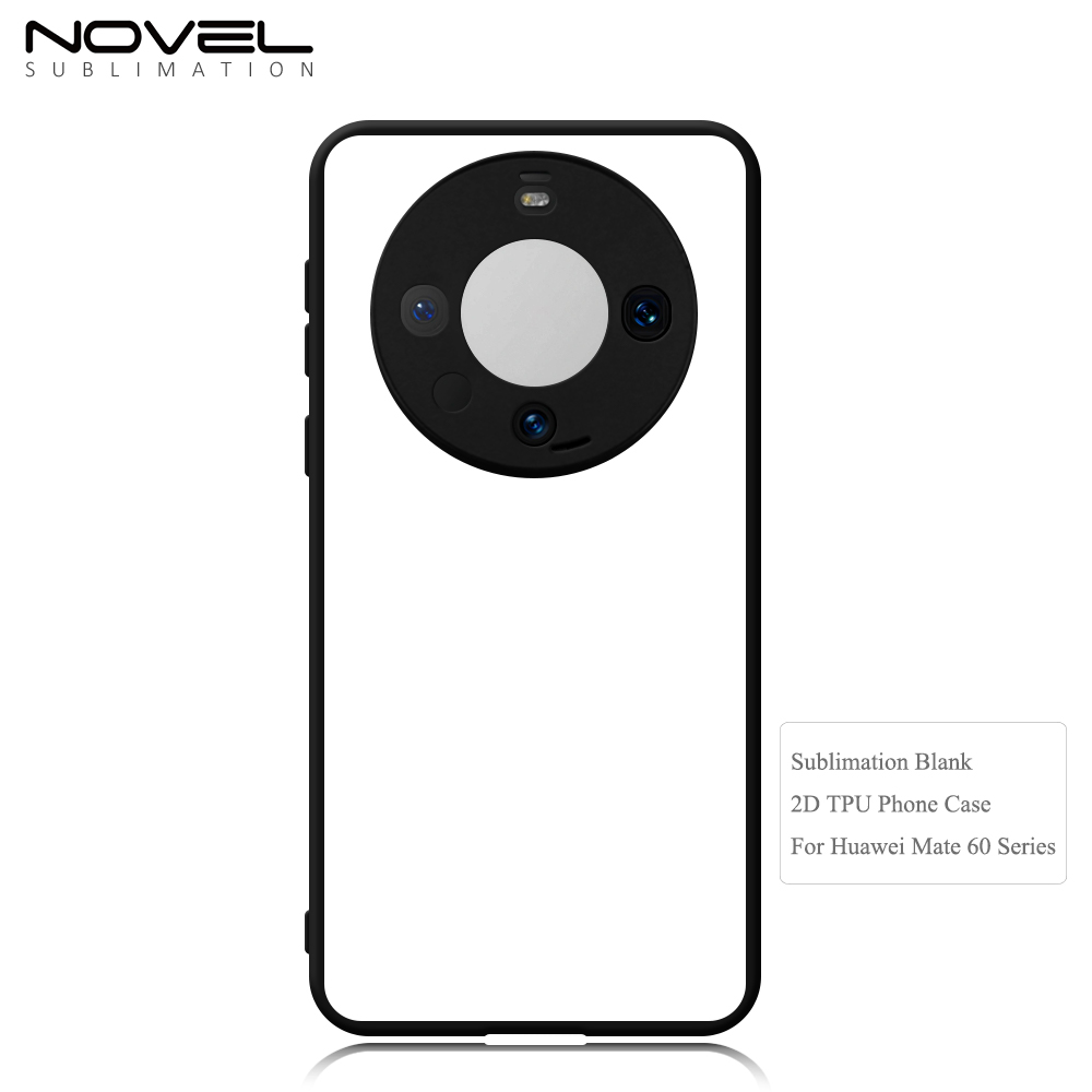 Sublimation 2D TPU Case For Huawei Mate 70,Mate 60,Mate 50 Pro Custom Logo Phone Shell For Heat Press Printing