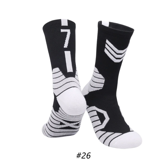 Star Football/Basketball/Hockey Tube Sock Sports Socks