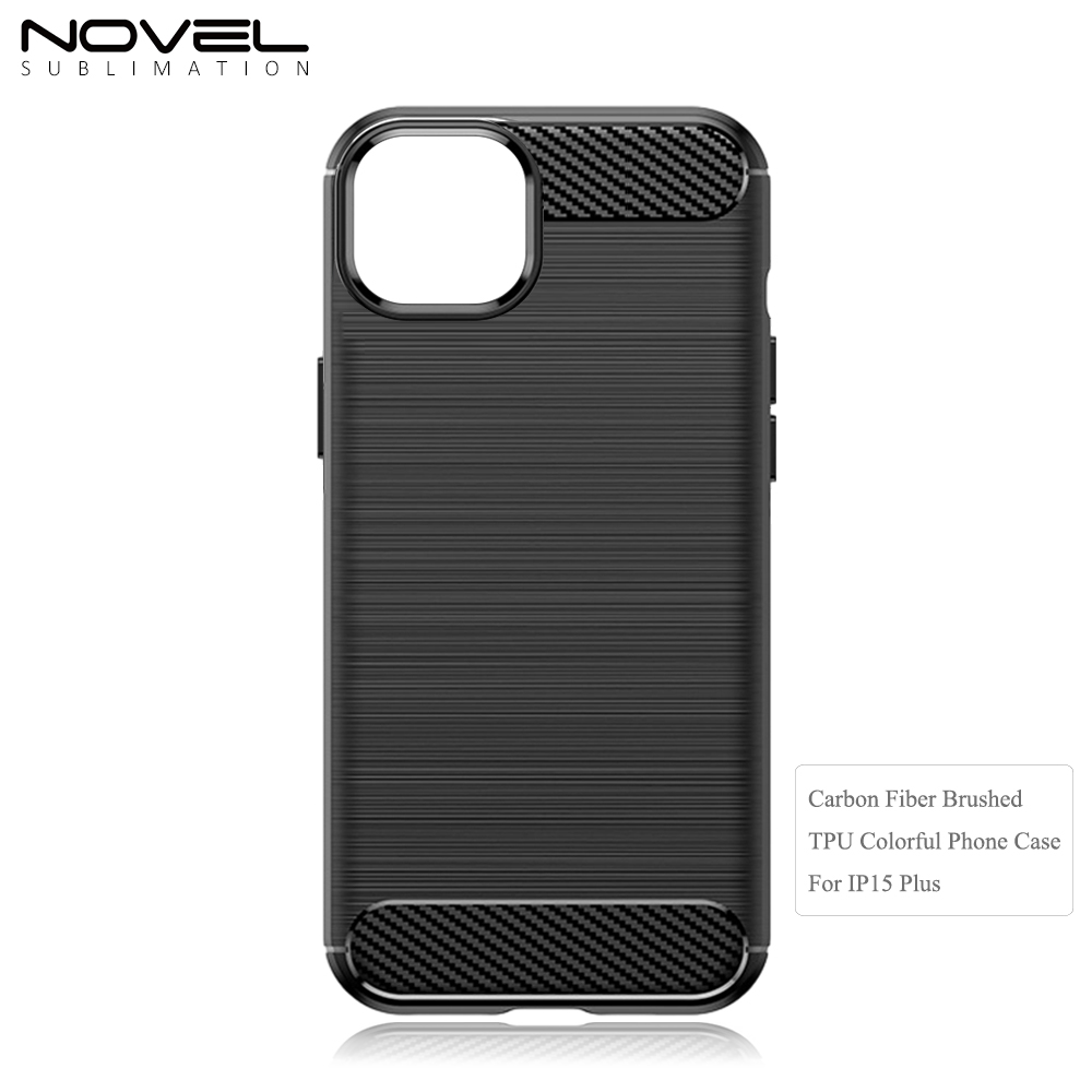 New Arrival Carbon Fiber Brushed Anti-Drop Phone Case for iPhone Series