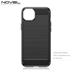 New Arrival Carbon Fiber Brushed Anti-Drop Phone Case for iPhone Series