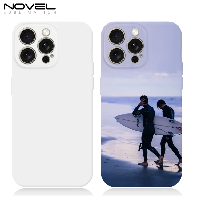 New Arrival 3D Film Sublimation Printing TPU Phone Case For iPhone 15,14,12 Series