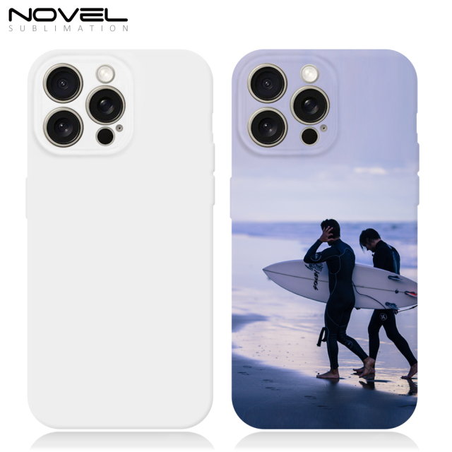 New Arrival 3D Film Sublimation Printing TPU Phone Case For iPhone 15,14,12 Series