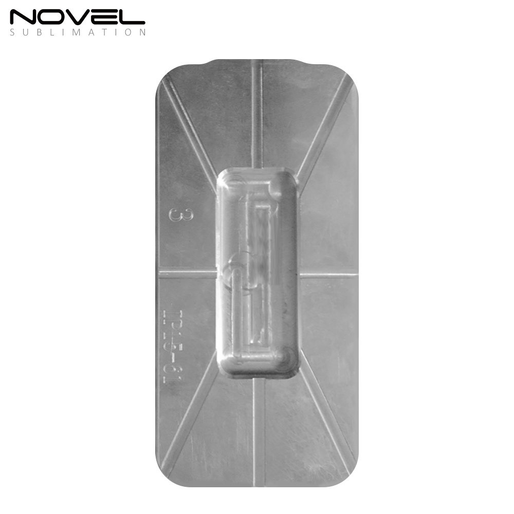 3D Metal Printing Mold for iPhone Series Whole Series 3D Soft Film Sublimation Phone Case Jigs for iPhone 16, 15, 14, 13