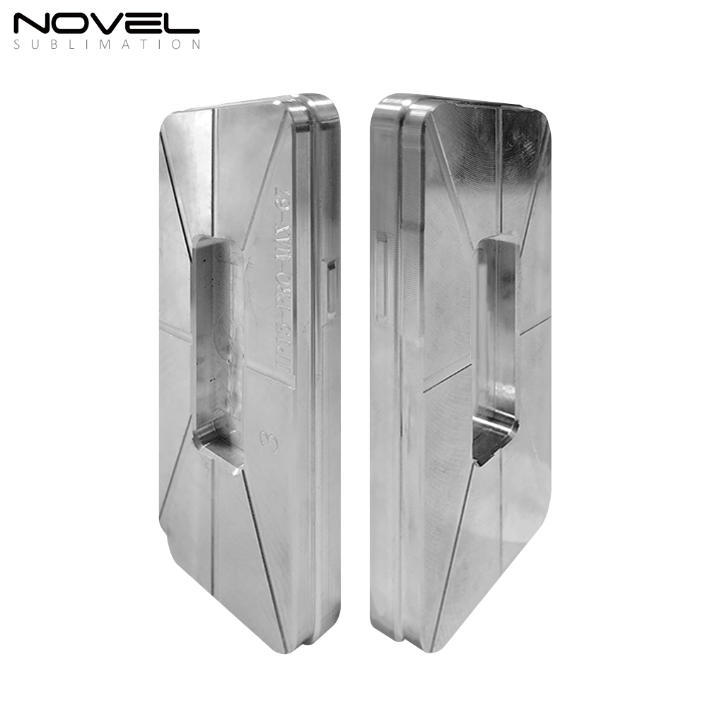3D Metal Printing Mold for iPhone Series Whole Series 3D Soft Film Sublimation Phone Case Jigs for iPhone 16, 15, 14, 13