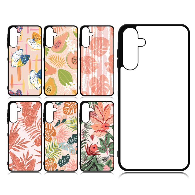 For Samsung Galaxy A15 4G、 A24、A25 5G、A8 Sublimation Blank 2D TPU Rubber Phone Case for DIY Printing