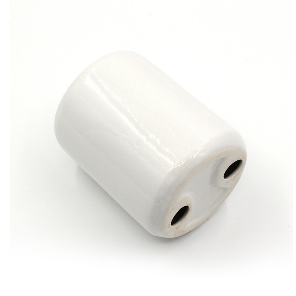 Custom Design Sublimation White Ceramic Candle Holder with Elegant Designs and Practical Functions