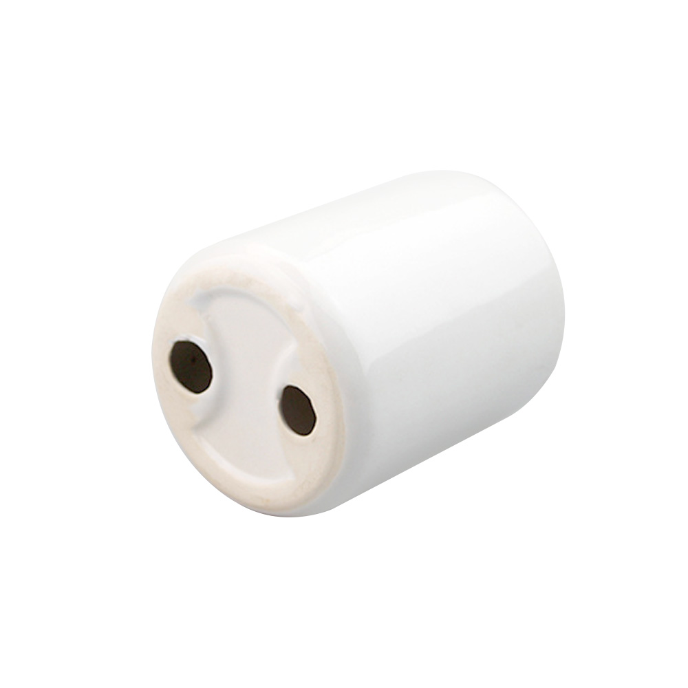 Custom Design Sublimation White Ceramic Candle Holder with Elegant Designs and Practical Functions