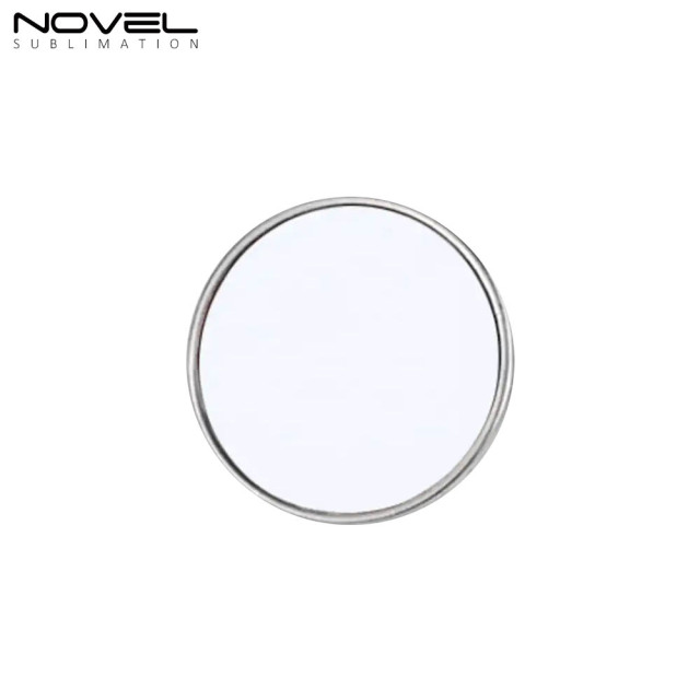 Sublimation Blank Pins DIY Button Badge Kit Sublimation Silver Blank Aluminum Sheet with Pin Backs