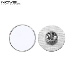 Sublimation Blank Pins DIY Button Badge Kit Sublimation Silver Blank Aluminum Sheet with Pin Backs