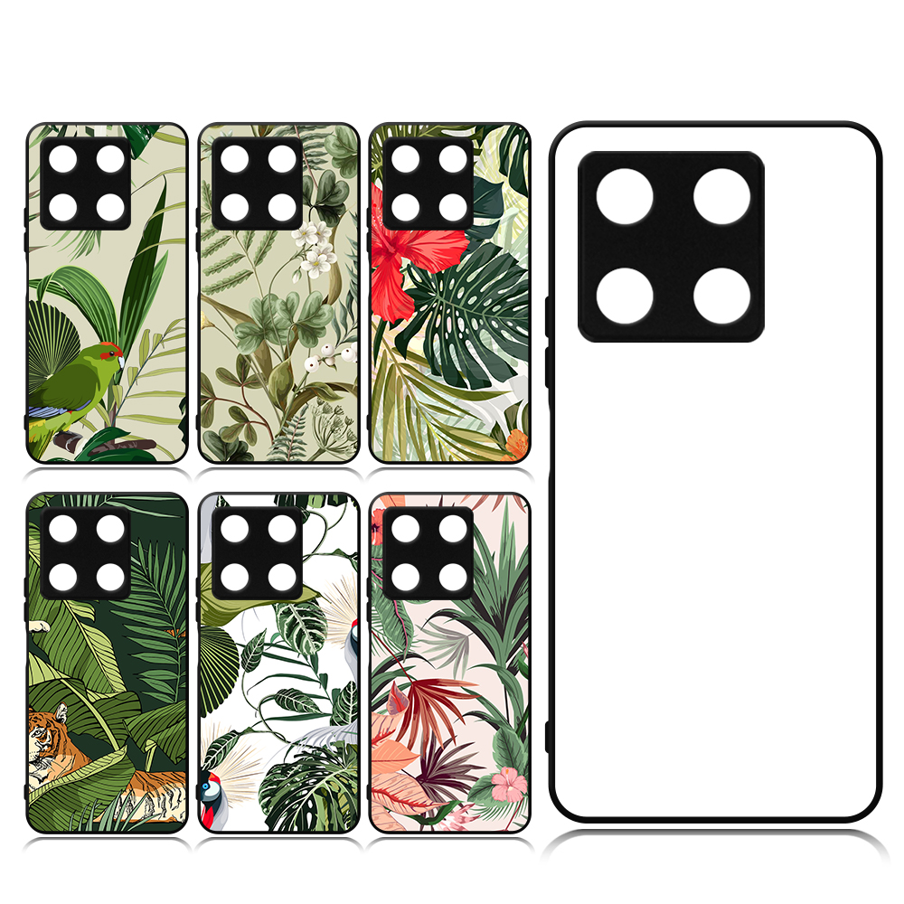 New Arrival Sublimation 2D TPU Phone Case for Infinix Hot 40/40Pro、 HOT 30、Hot 30i、9、20s with Aluminum Insert