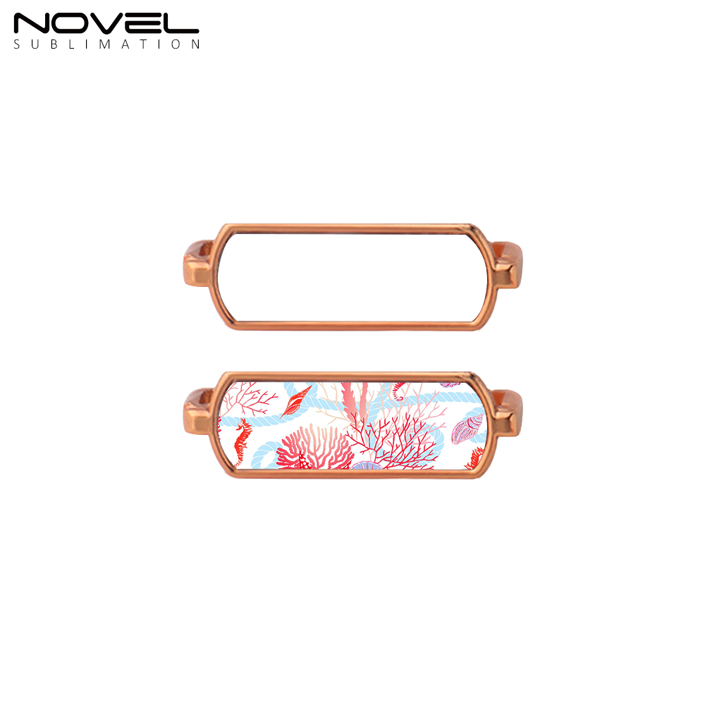 New Arrival Sublimation Blank Zinc Alloy Strap Buckle 3 Color Available