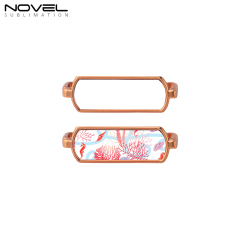 New Arrival Sublimation Blank Zinc Alloy Strap Buckle 3 Color Available