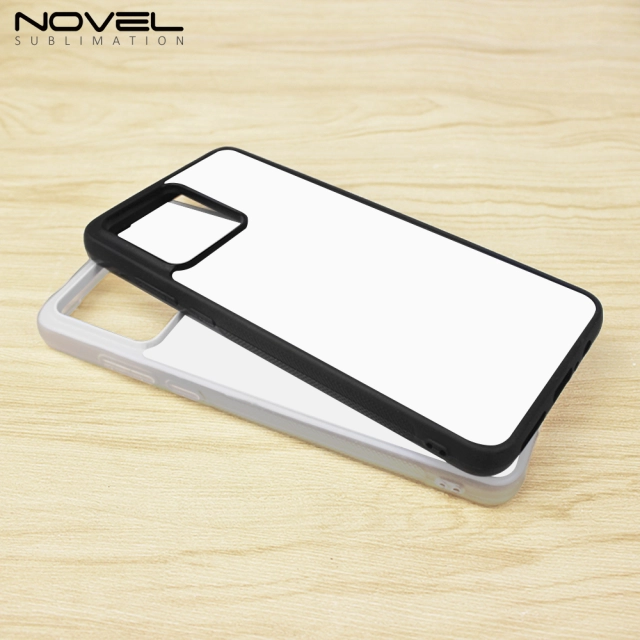 New Arrival Sublimation blank TPU Phone Case for Moto G54 5G/84 5G/G73 DIY Shell With Aluminum Sheet