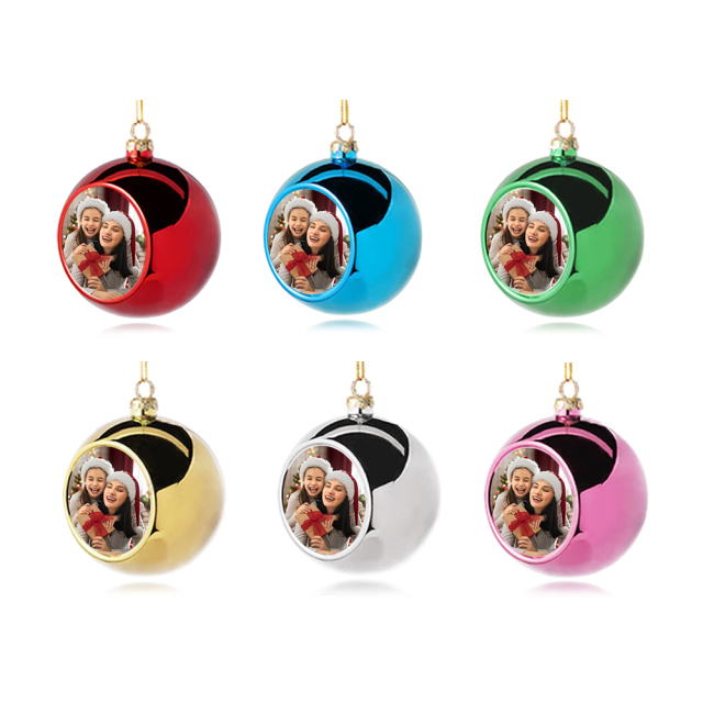 Christmas Ornaments Colorful Christmas Ball 4cm 6cm 8cm