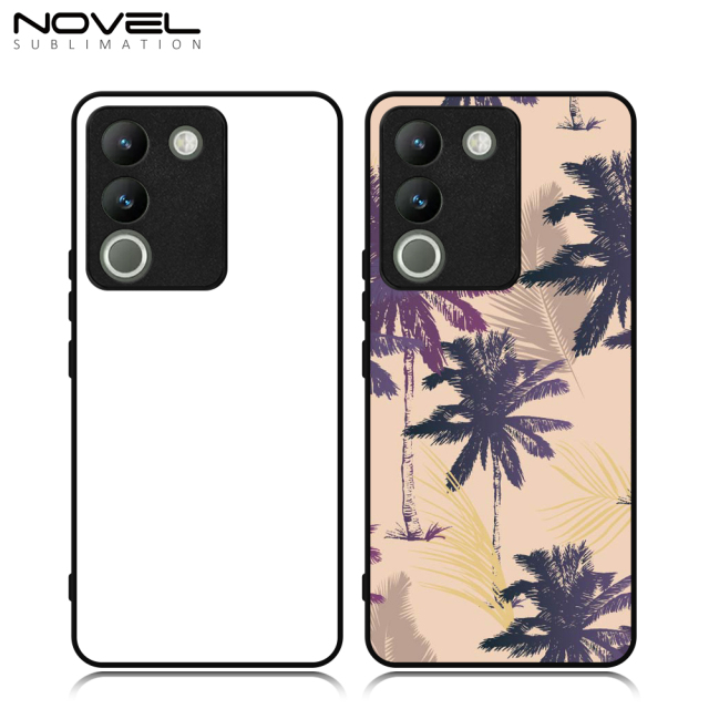 New Arrival Sublimation Blank Rubber 2D TPU Phone Case Cover for Vivo Y200 5G