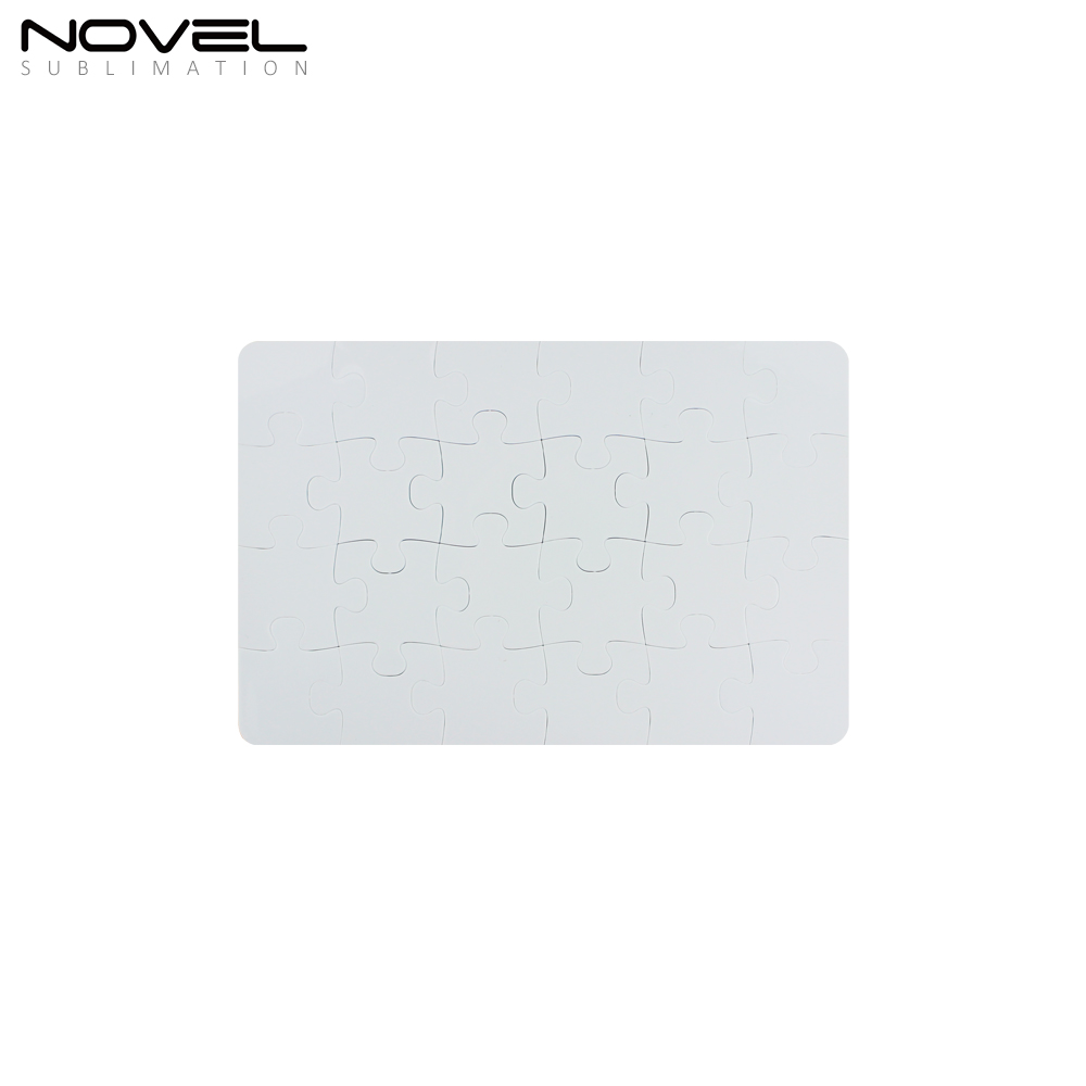 Sublimation Blank Polymer Puzzle Jigsaw- Retangle/ Square with 6 Sizes