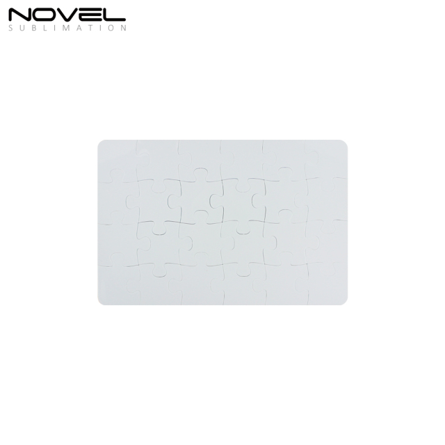 Sublimation Blank Polymer Puzzle Jigsaw- Retangle/ Square with 6 Sizes