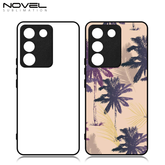 New Arrival Sublimation Blank Rubber 2D TPU Phone Case Cover for Vivo Y200 5G