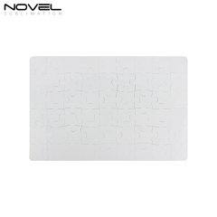 Sublimation Blank Polymer Puzzle Jigsaw- Retangle/ Square with 6 Sizes