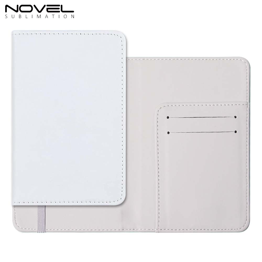 Sublimation PU Leather Blank Heat Transfer Travel Passport Book Holder Wallet Cover for Passport, Business Cards, Credit Cards, Boarding Passes