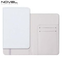 PU Leather Blank Heat Transfer Travel Passport Book Holder Wallet Cover for Passport, Business Cards, Credit Cards, Boarding Passes
