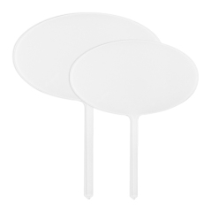 Sublimation Blank Acrylic Cake Toppers Creative Insert Card for Birthday Cake for Heat Transfer Printing Cake Insert