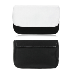DYE Sublimation Blank Canvas Cosmetic Bag Pencil Pouch Customized Bag