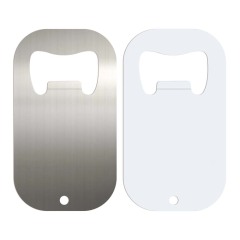 Custom Bottle Opener Blank Stainless Steel Flat Bottle Opener Bulk Metal Blank Beer Bottle Opener Sublimation Custom Personalized