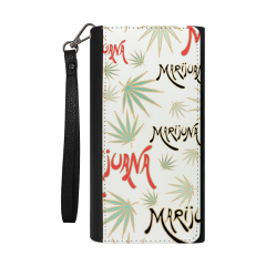 Sublimation Wallet Heat Transfer Wallet Single Side Leather Wallets, Men Wallet with Money Clip And ID, Slim Wallets Bifold Side Flip for Lady