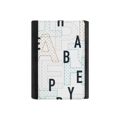 Sublimation Wallet Heat Transfer Wallet Single Side Leather Wallets, Men Wallet with Money Clip And ID, Slim Wallets Bifold Side Flip for Lady