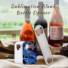 Custom Bottle Opener Blank Stainless Steel Flat Bottle Opener Bulk Metal Blank Beer Bottle Opener Sublimation Custom Personalized