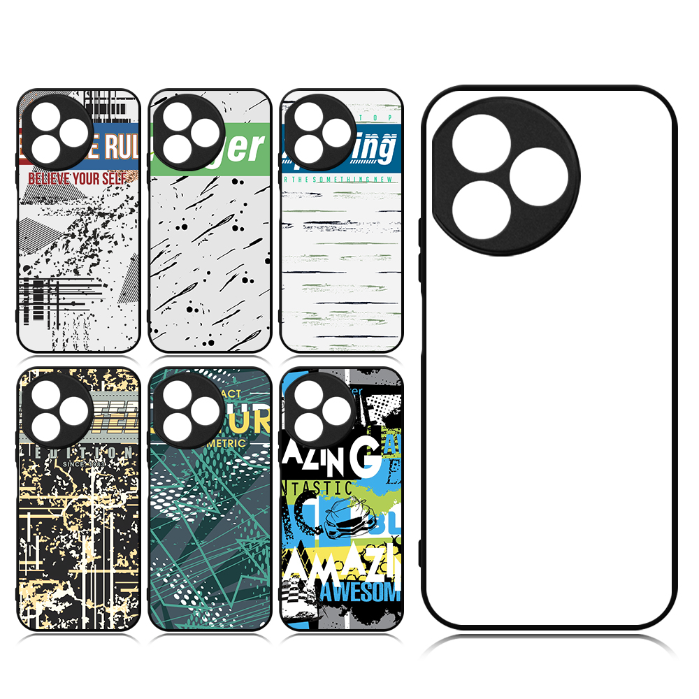 New Arrival Sublimation 2D TPU Phone Case for Honor X9B/Honor X50/X50i+,Honor X60i 5G with Aluminum Insert