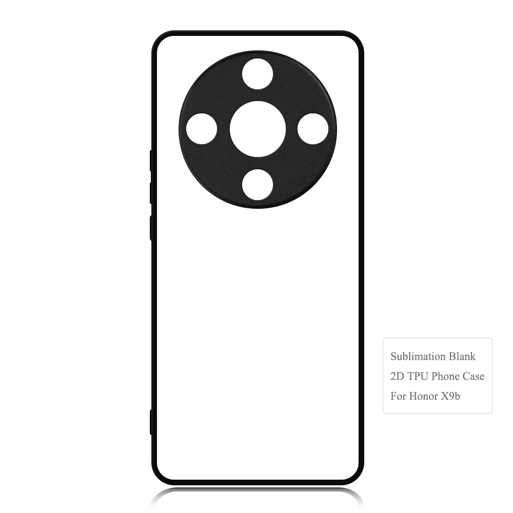New Arrival Sublimation 2D TPU Phone Case for Honor X9B/Honor X50/X50i+,Honor X60i 5G with Aluminum Insert