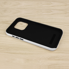New Arrival 2in1 3D Film case Sublimation cover customized DIY Cell Phone case for iPhone 14/iPhone 15 series