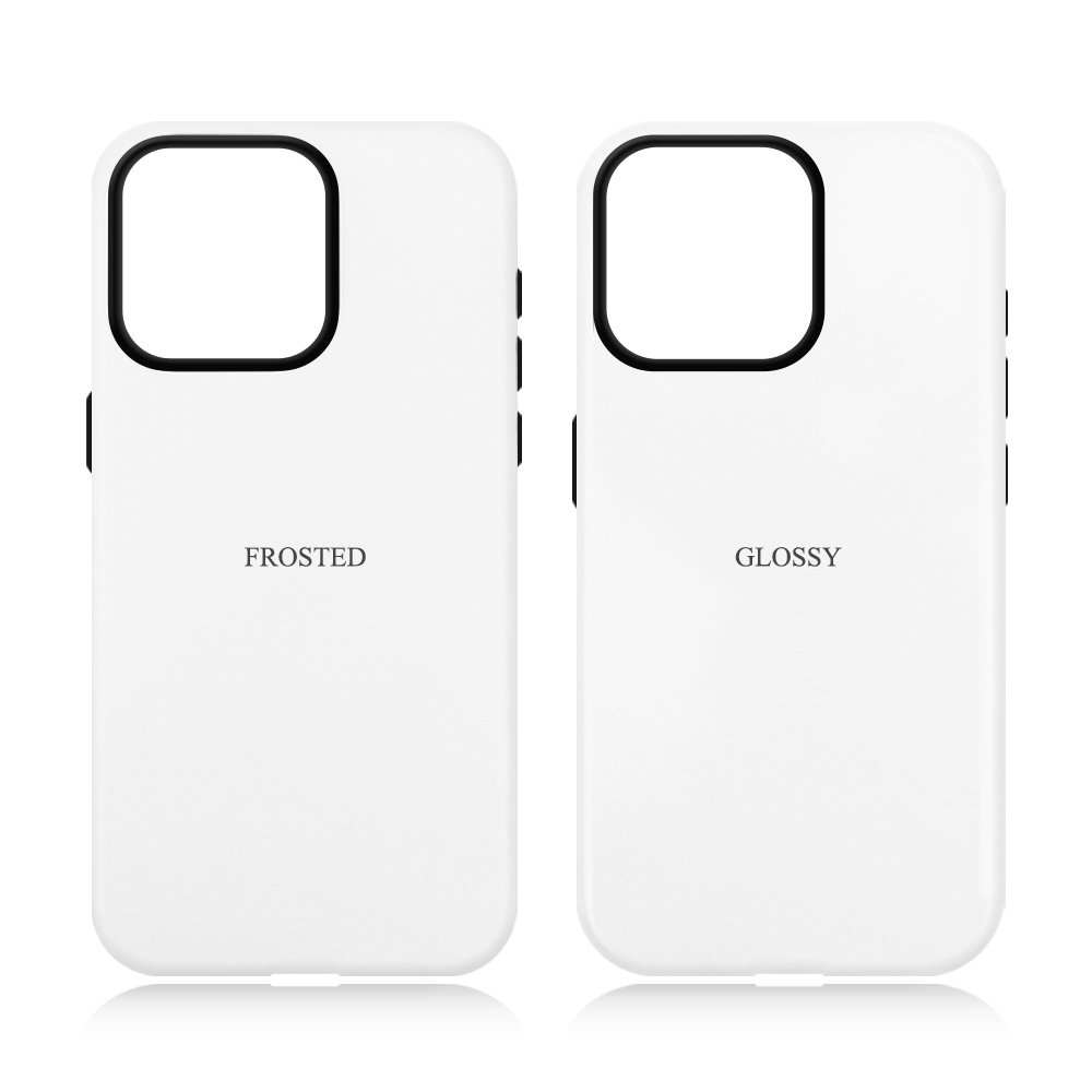 New Arrival 2in1 3D Film case Sublimation cover customized DIY Cell Phone case for iPhone 14/iPhone 15 series