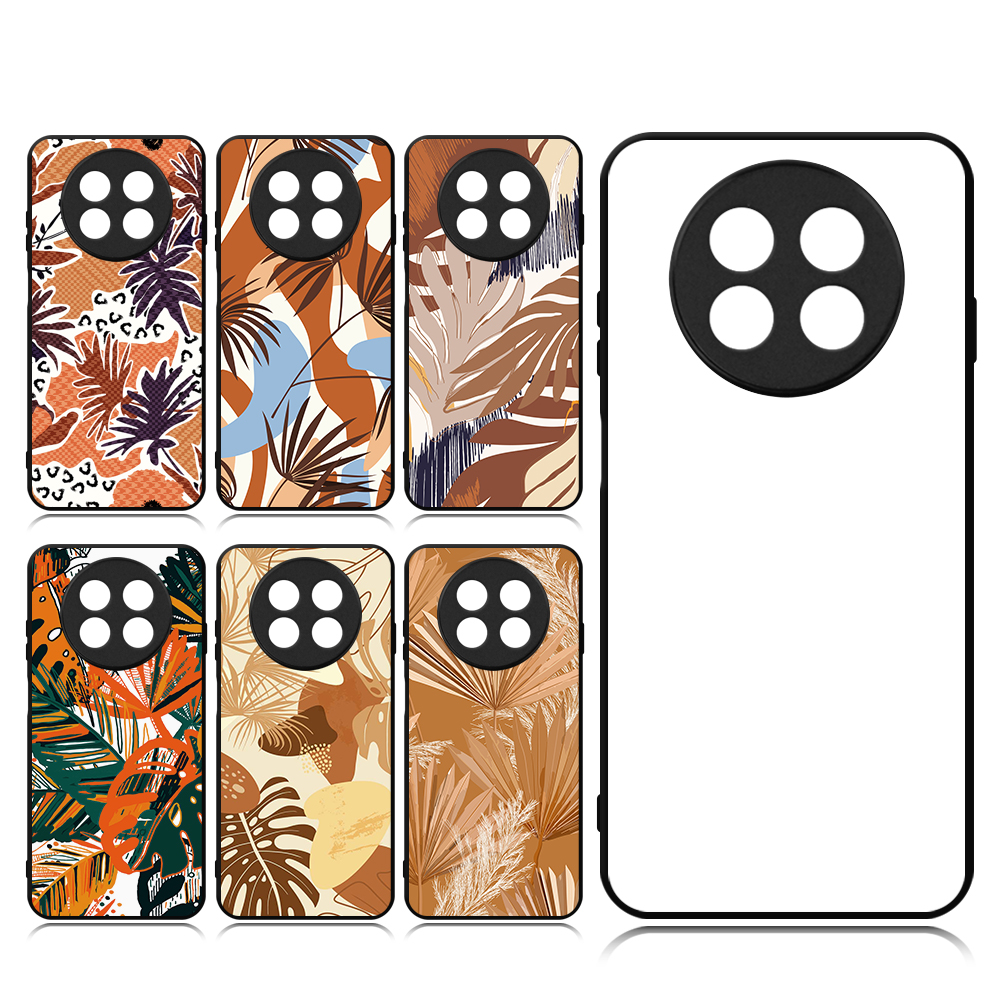 For Huawei Enjoy 70 Pro Enjoy 60X,Nova Y61 / Enjoy 50Z Sublimation Blank Rubber 2D TPU PC Phone Case Cover