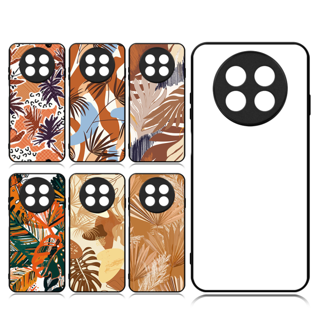 Smooth Sides!!! For Huawei Enjoy 60X,Nova Y61 / Enjoy 50Z Sublimation Blank Rubber 2D TPU PC Phone Case Cover