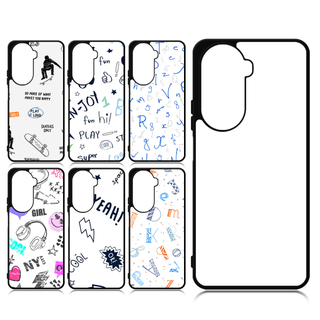 New Arrival!!! For Honor 100 Series,Huawei Nova 11 SE Sublimation Blank Rubber 2D TPU Phone Case Cover