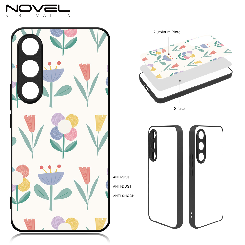For Meizu 21 5G,17/17 Pro,18 DIY Logo Sublimation Blank 2D TPU Phone Case With Aluminum Insert