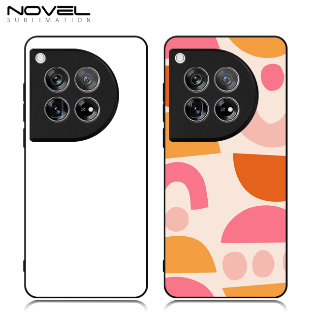 New Arrival For One Plus 12 Sublimation 2D TPU Phone Case With Aluminum Insert