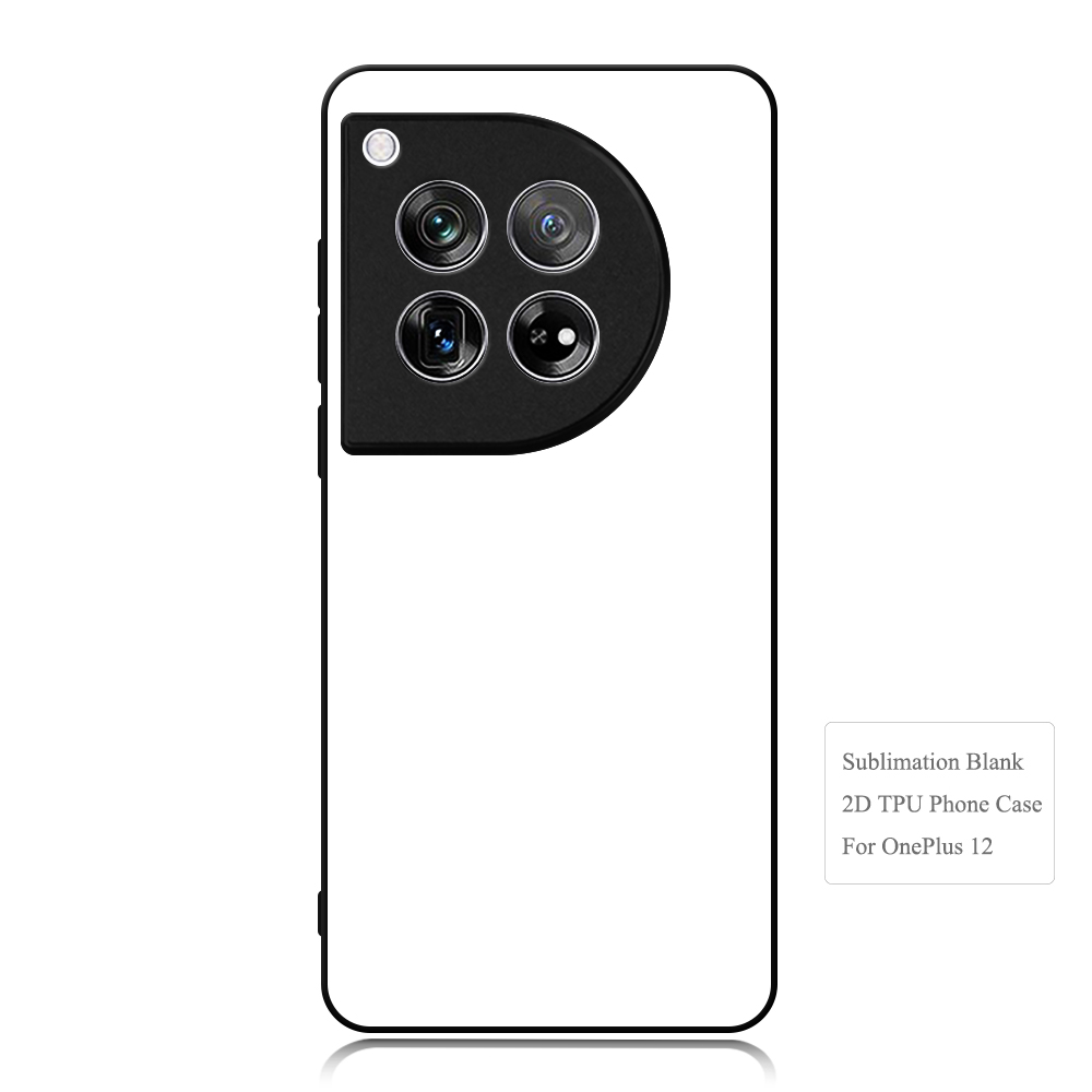 New Arrival For One Plus 13,11R 5G,One Plus12 Sublimation 2D TPU Phone Case With Aluminum Insert