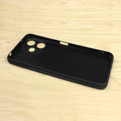 Smooth Sides!!! Sublimation Blank 2D TPU Phone Case Cover With Metal Insert for Redmi Note 8 Pro,Note 11 Pro,Note 12 R/Redmi 12 5G,Note 12S 4G