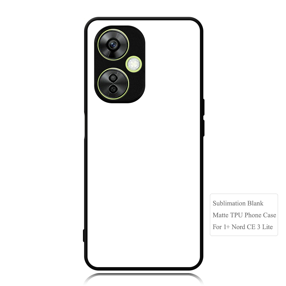 New Arrival For One Plus Nord CE,CE2 5G,CE 3 Lite/N30,1+Nord CE3 Sublimation 2D TPU Case Cover With Aluminum Insert