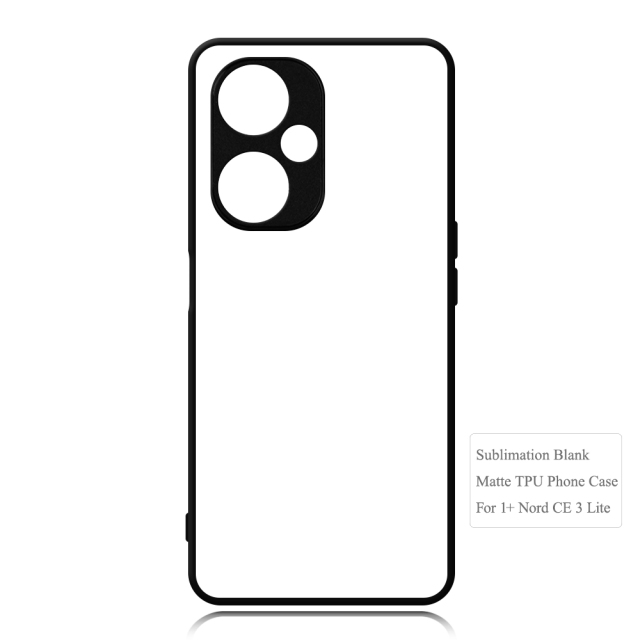 New Arrival For One Plus Nord CE 3 Lite/N30，1+Nord CE3 Sublimation 2D TPU Case Cover With Aluminum Insert