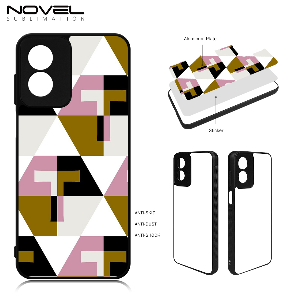 For Motorola Moto G85 5G G Series G Play 2023 G Power Cutom Sublimation Phone Case 2D TPU Cover With Metal Insert