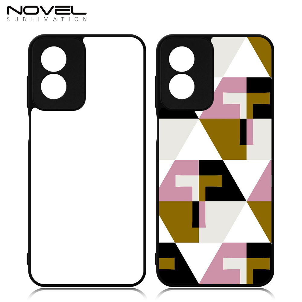 For Motorola Moto G85 5G G Series G Play 2023 G Power Cutom Sublimation Phone Case 2D TPU Cover With Metal Insert