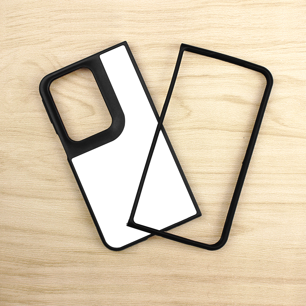 New Arrival Sublimation Blank 2D TPU Phone Case for Oppo Find N2 DIY Shell With Aluminum Insert