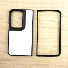 New Arrival Sublimation Blank 2D TPU Phone Case for Oppo Find N2 Fold 5G DIY Shell With Aluminum Insert