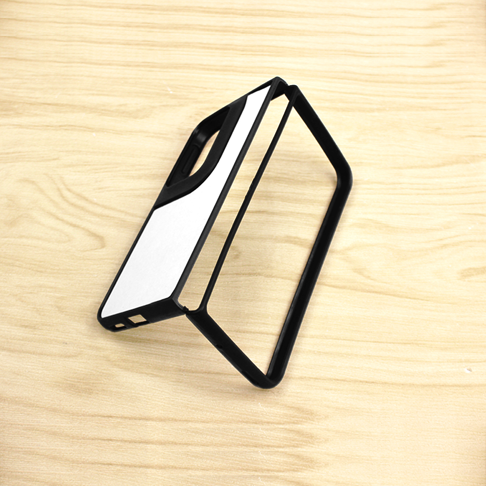 New Arrival Sublimation Blank 2D TPU Phone Case for Oppo Find N2 DIY Shell With Aluminum Insert
