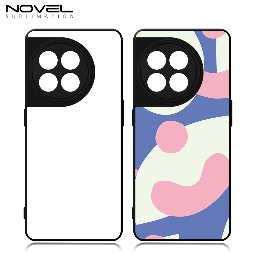New Arrival For One Plus 13,11R 5G,One Plus12 Sublimation 2D TPU Phone Case With Aluminum Insert